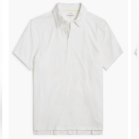 J Crew Factory Performance polo shirt in White size XL NWT BN775 - Picture 4 of 10
